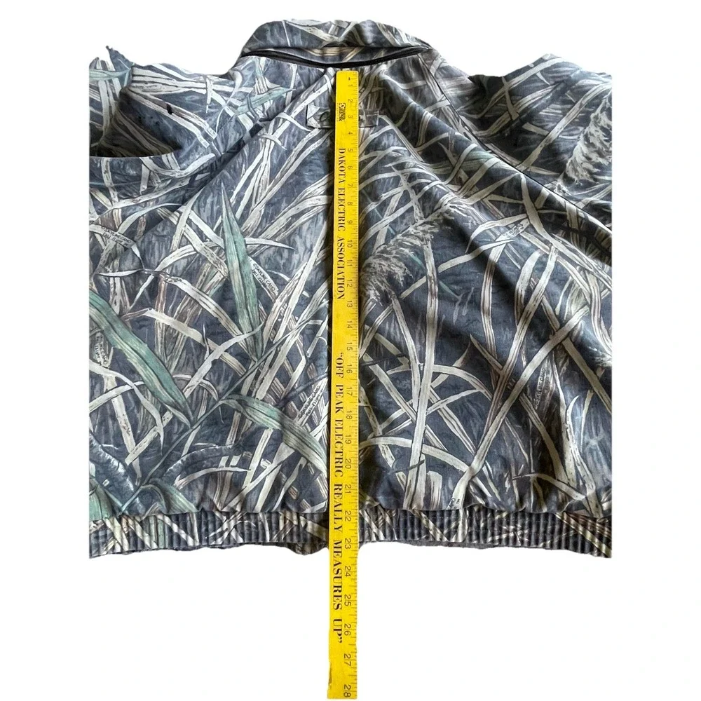VTG 90's Cabela's Skyline Camo Zip Up Hunting Outdoor Jacket‎ Coat Sz 2XL REG